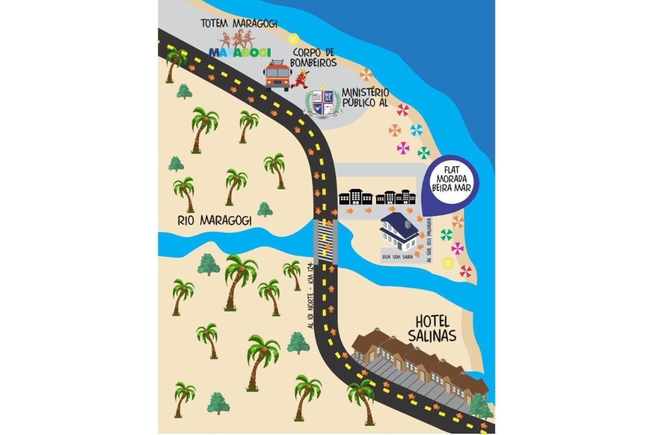 Flat Beira-Mar Maragogi Διαμέρισμα Εξωτερικό φωτογραφία